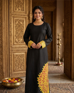 35 Noir Heritage Statement Kurta