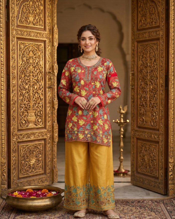 41 Autumn Fest Fusion Kurta Set