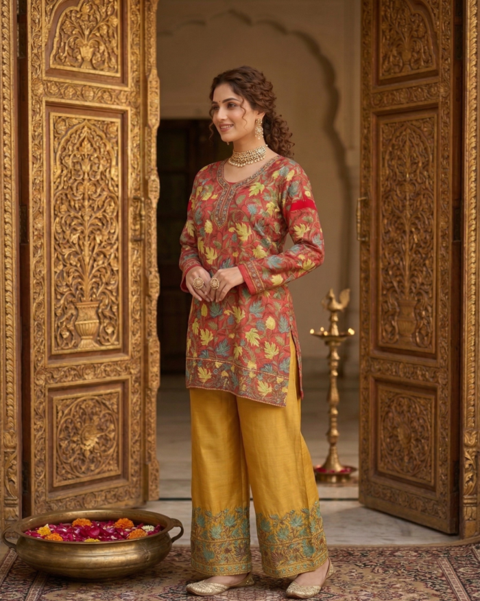 42 Autumn Fest Fusion Kurta Set