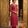 Royal Ruby Festive Kurta Set