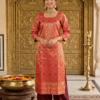 Sunset Silk Kurta Ensemble