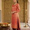 Sunset Silk Kurta Ensemble
