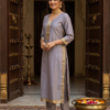 56 Urban Ash Minimal Kurta Set