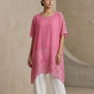 Blush Flow Asymmetric Co-ord