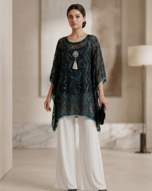 61 Midnight Sheer Overlay Ensemble