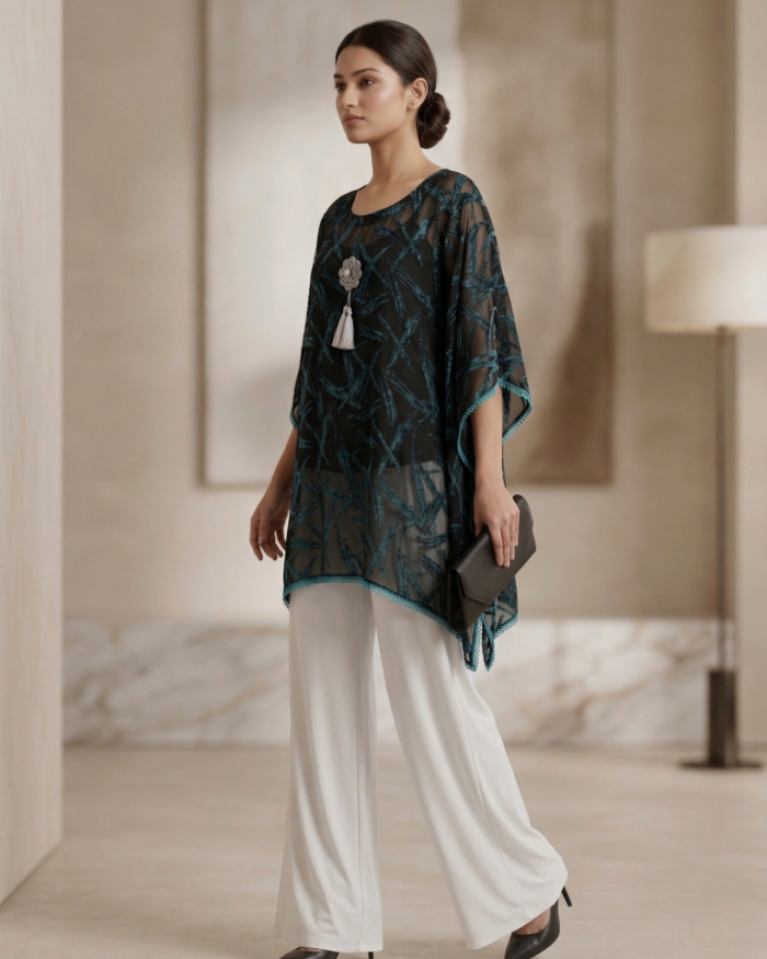 Midnight Sheer Overlay Ensemble