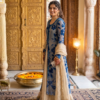 Royal Sapphire Embroidered Anarkali Set